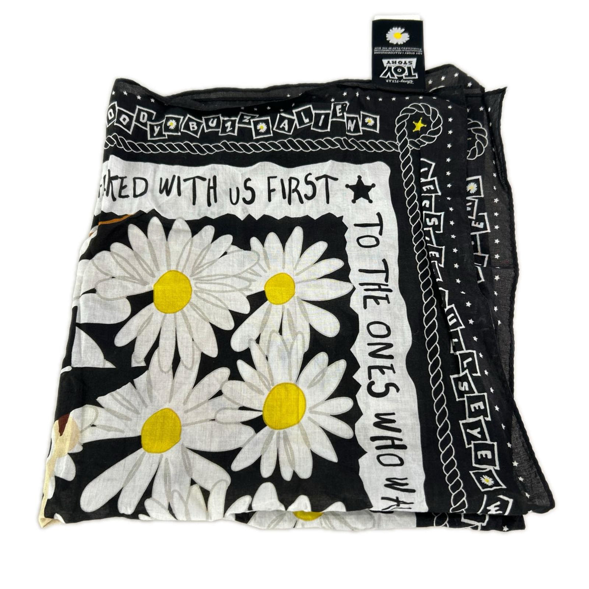 その他アクセサリー PEACEMINUSONE ×TOY STORY SCARF 01 COTTON ブラック
