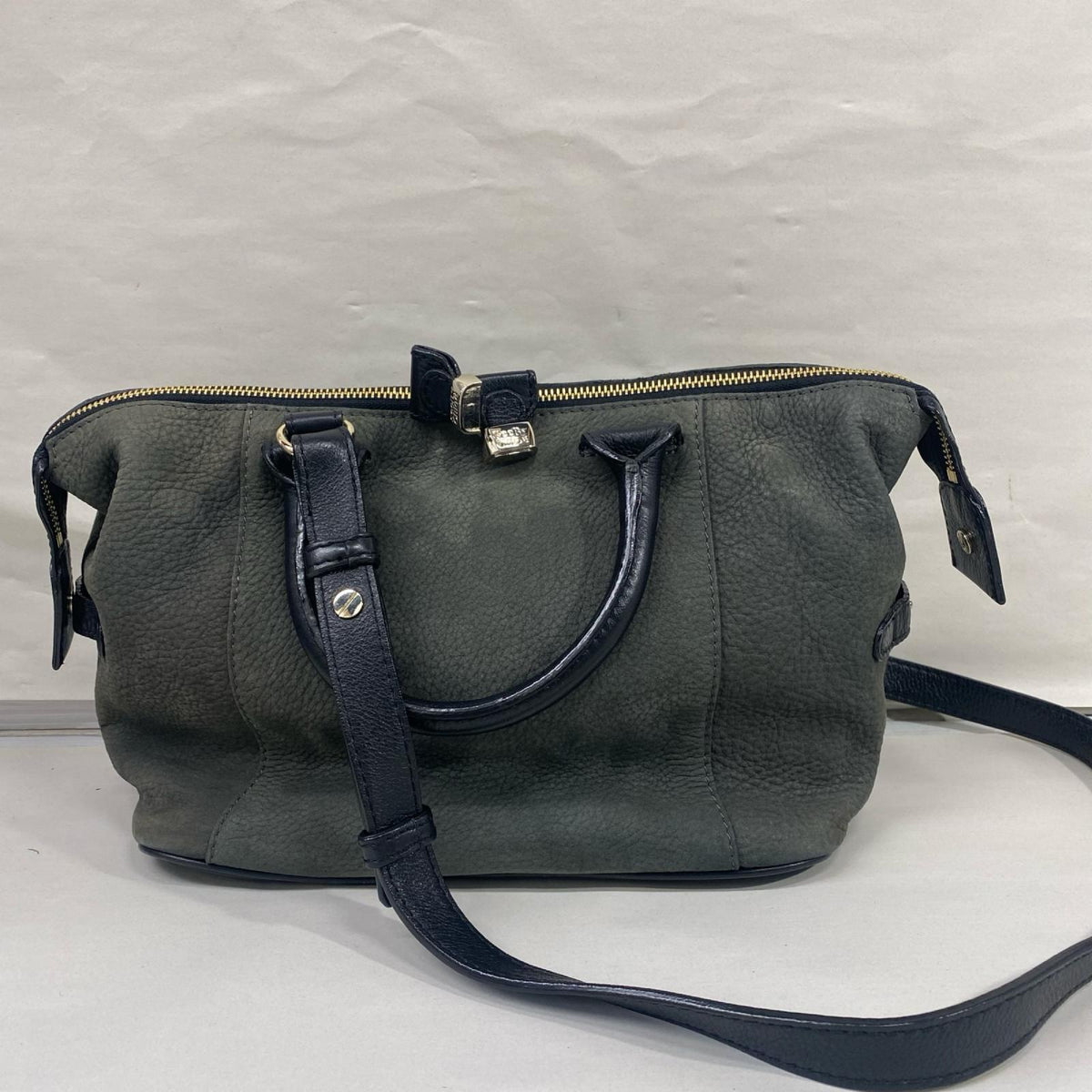 SEE BY Chloe ﾚｻﾞｰﾊﾝﾄﾞﾊﾞｯｸﾞ 緑