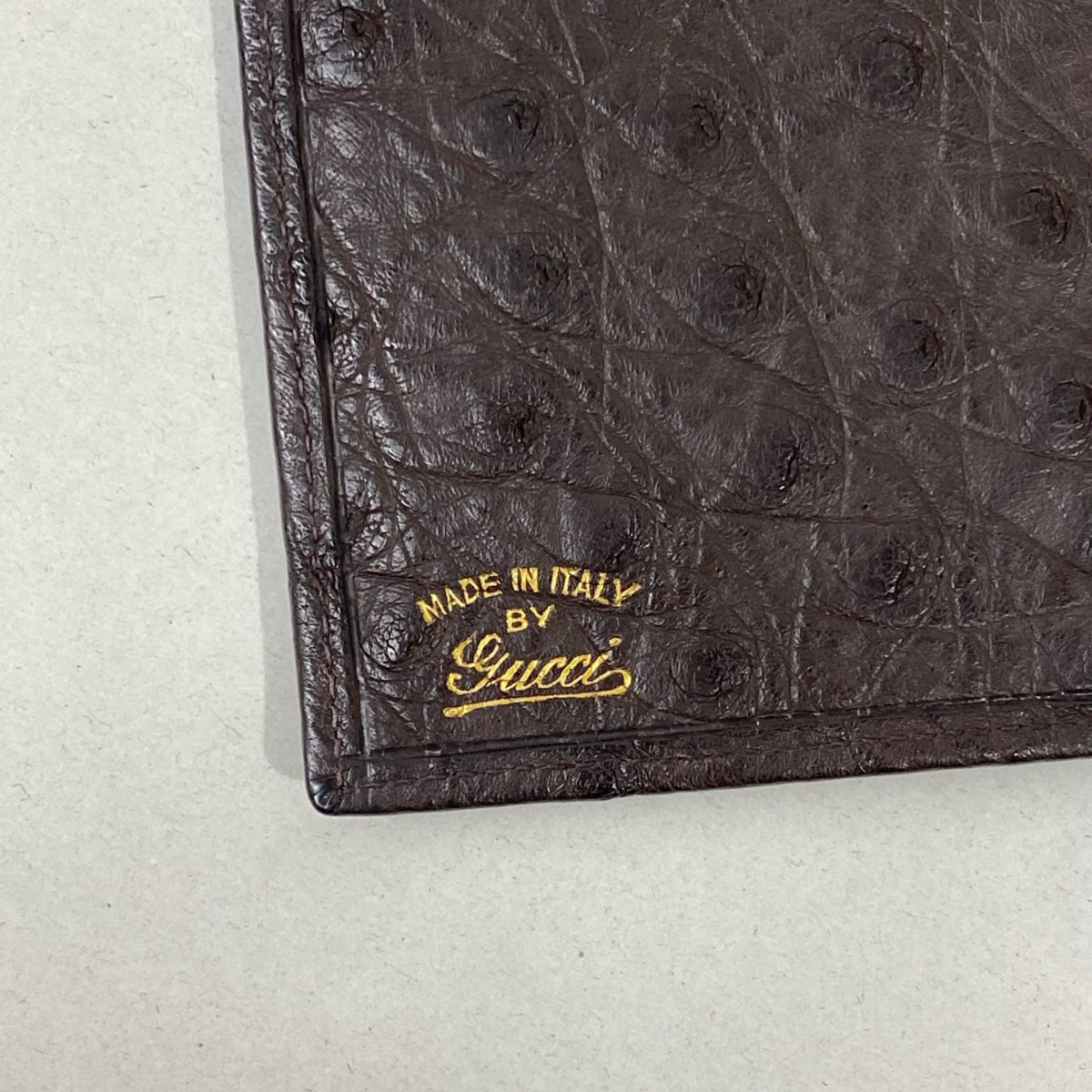 GUCCI/オーストリッチ/財布