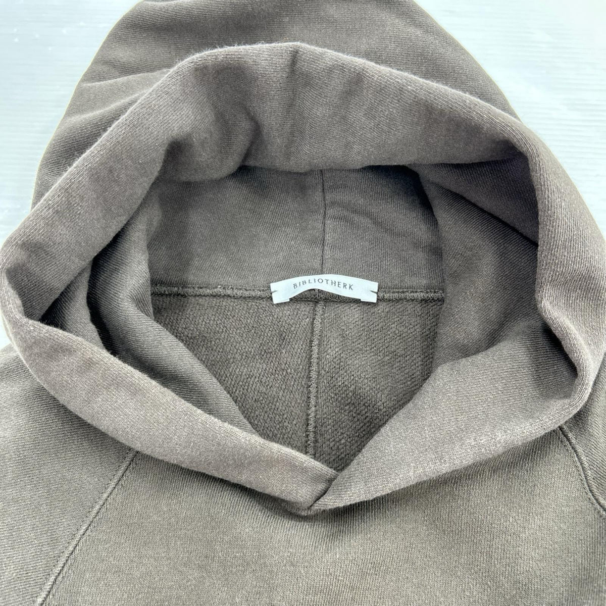 パーカー BIBLIOTHERK 25AW ラグランパーカー 2 ブラウン