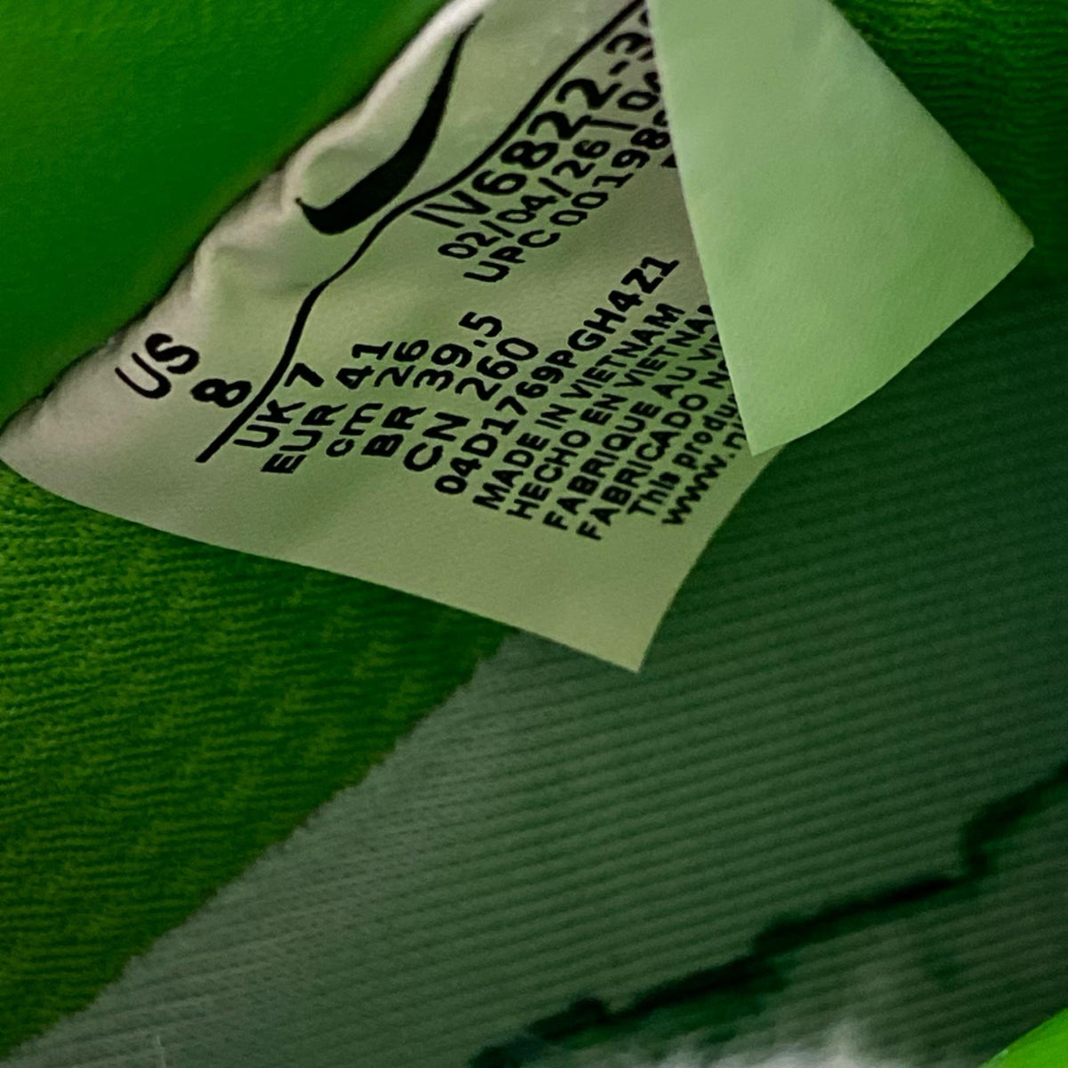 スニーカー Air Force 1 '07 Low Icon/Green Apple 26cm (US8 UK7 1/2 EU42) グリーン