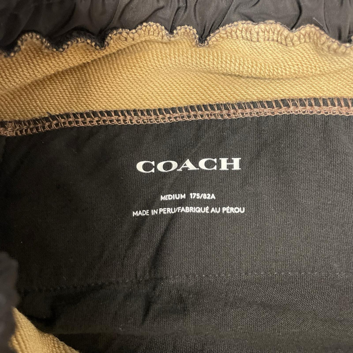 COACH シグネチャー　ジョガーパンツ M