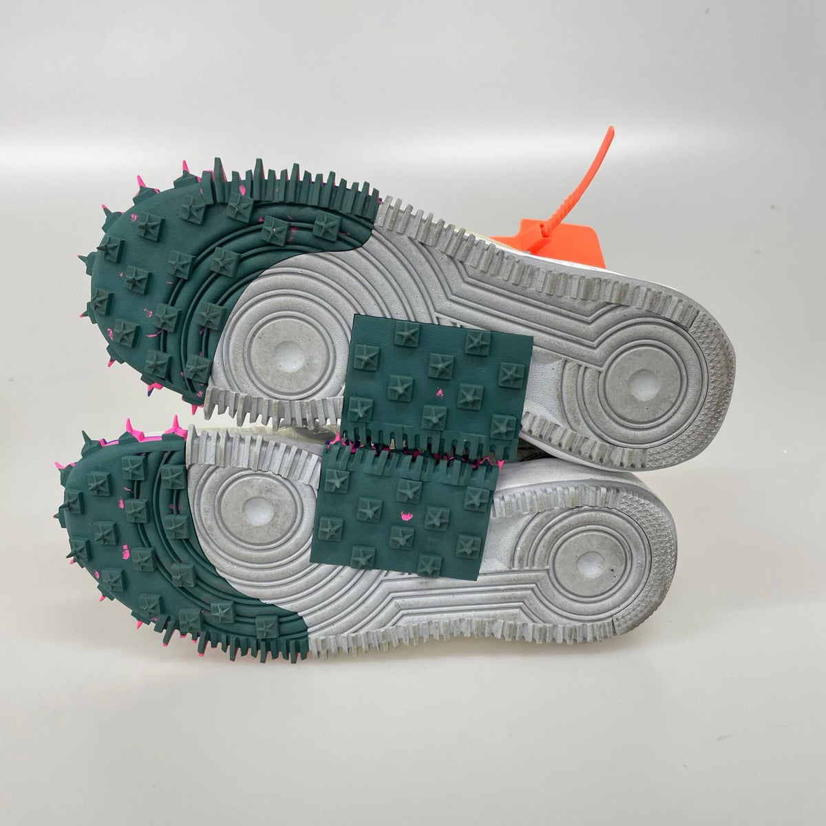 スニーカー NIKE ×Off-White Air Force 1 Mid 白 26.5cm (US8 1/2 UK8 EU43) ホワイト