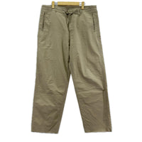 パンツ AURALEE SELVEDGE WEATHER CLOTH EASY PANTS A8SP03WC （4） 4 ベージュ