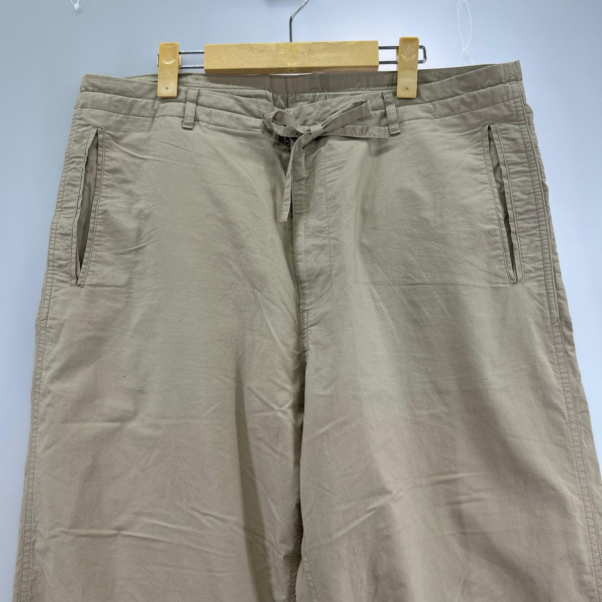 パンツ AURALEE SELVEDGE WEATHER CLOTH EASY PANTS A8SP03WC （4） 4 ベージュ