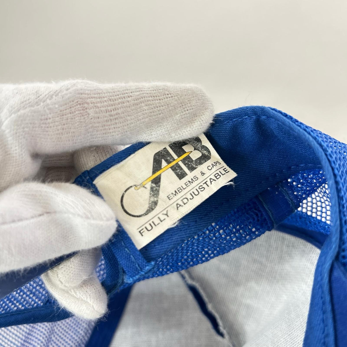 キャップ EMBLEMS & CAPS ﾒｯｼｭ BLU ブルー
