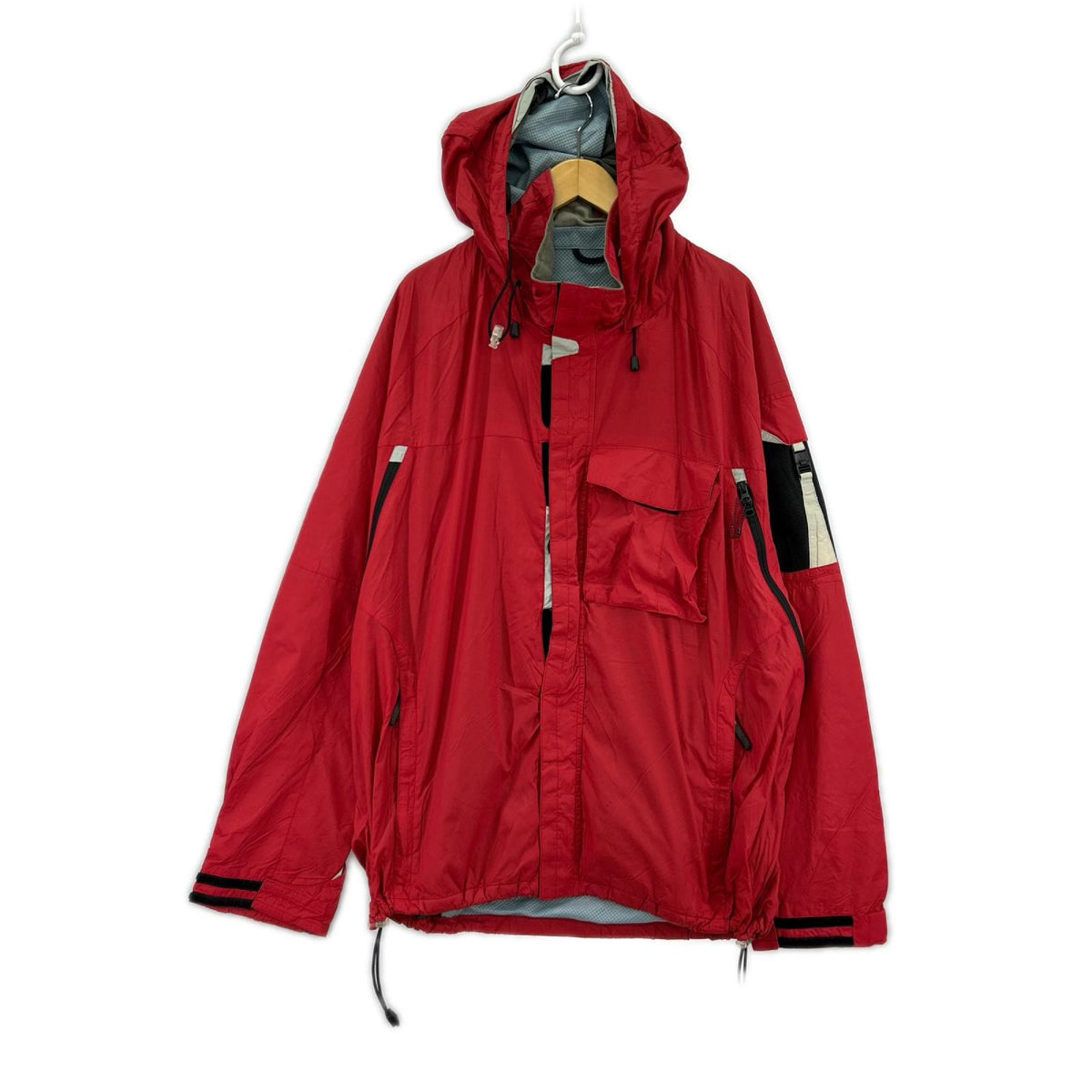 マウンテンパーカー OLD GAP ﾀﾞﾌﾞﾙｼﾞｯﾌﾟ RED XL レッド