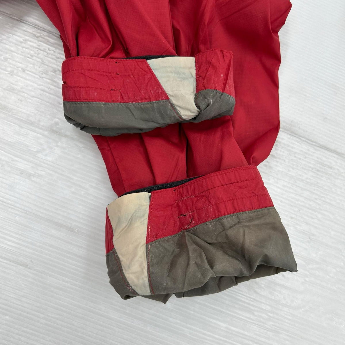 マウンテンパーカー OLD GAP ﾀﾞﾌﾞﾙｼﾞｯﾌﾟ RED XL レッド