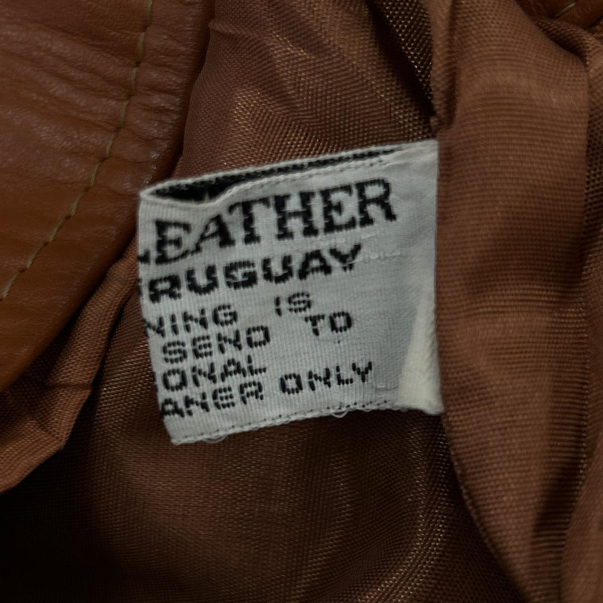 レザージャケット mcgregor 70S BRW 38 38