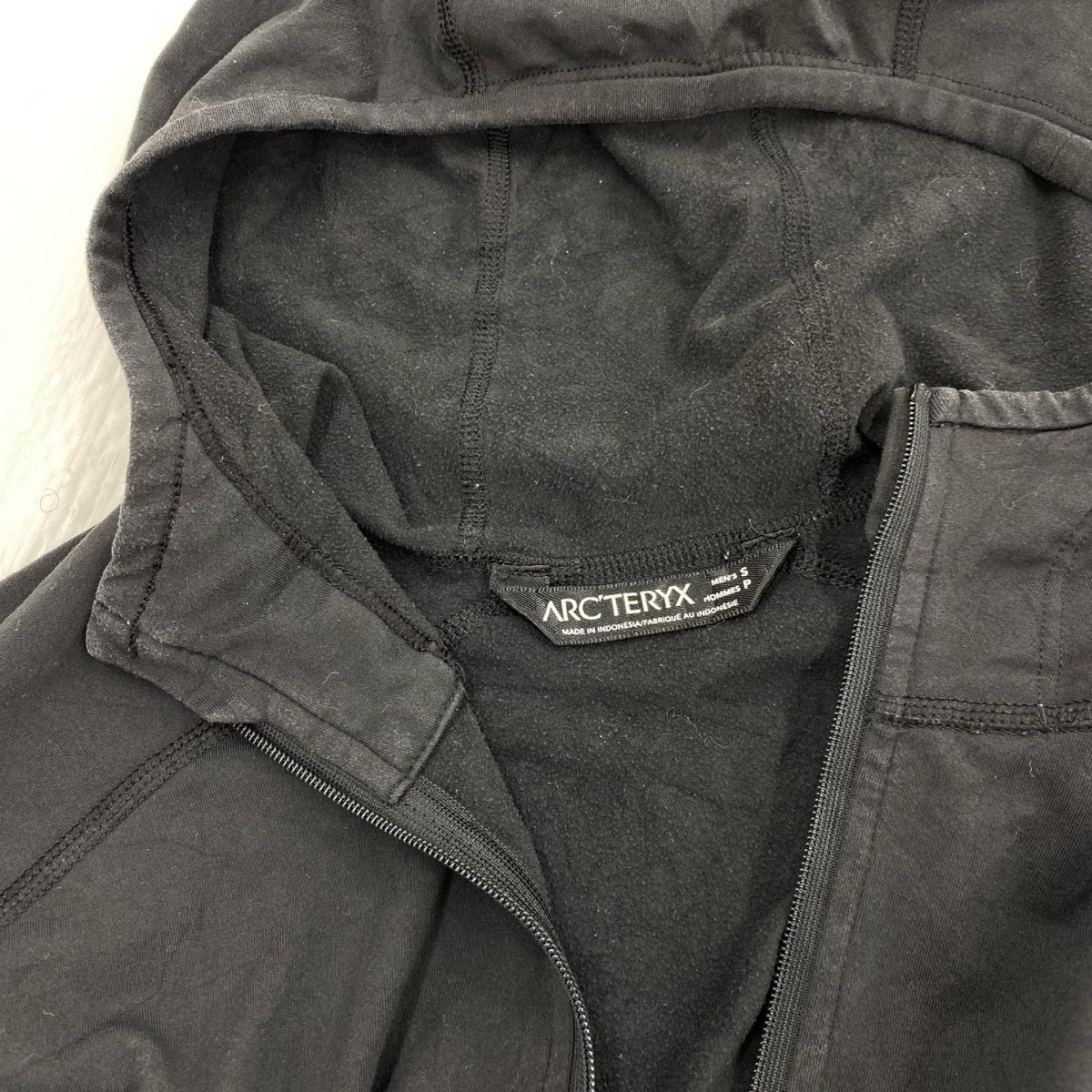 ジャケット ｼﾞｯﾌﾟｱｯﾌﾟ 黒 (S) S ブラック
