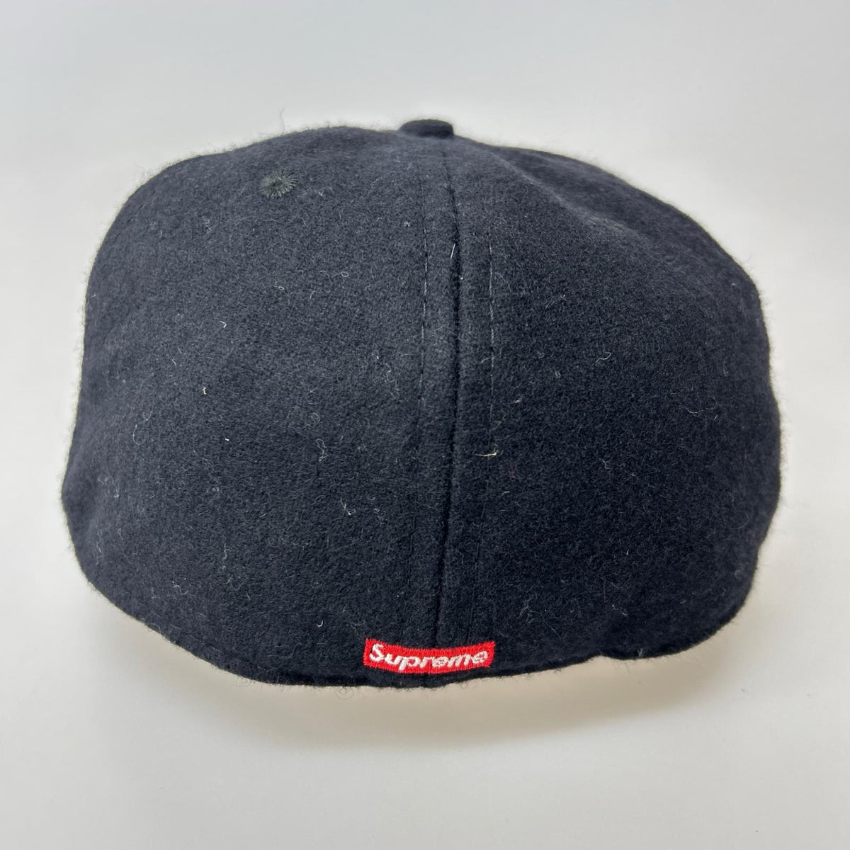 キャップ Supreme Sﾛｺﾞ ﾜｯﾍﾟﾝ ｳｰﾙ6ﾊﾟﾈﾙｷｬｯﾌﾟ 黒 ブラック