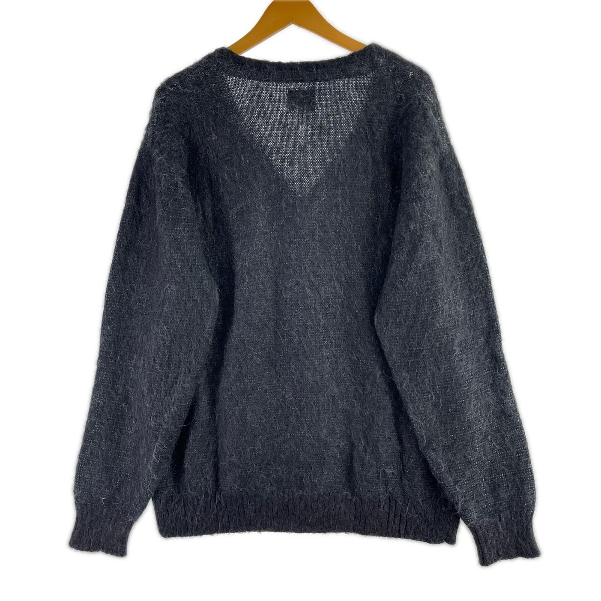 カーディガン 22AW Mohair Cardigan Papillon M ブラック