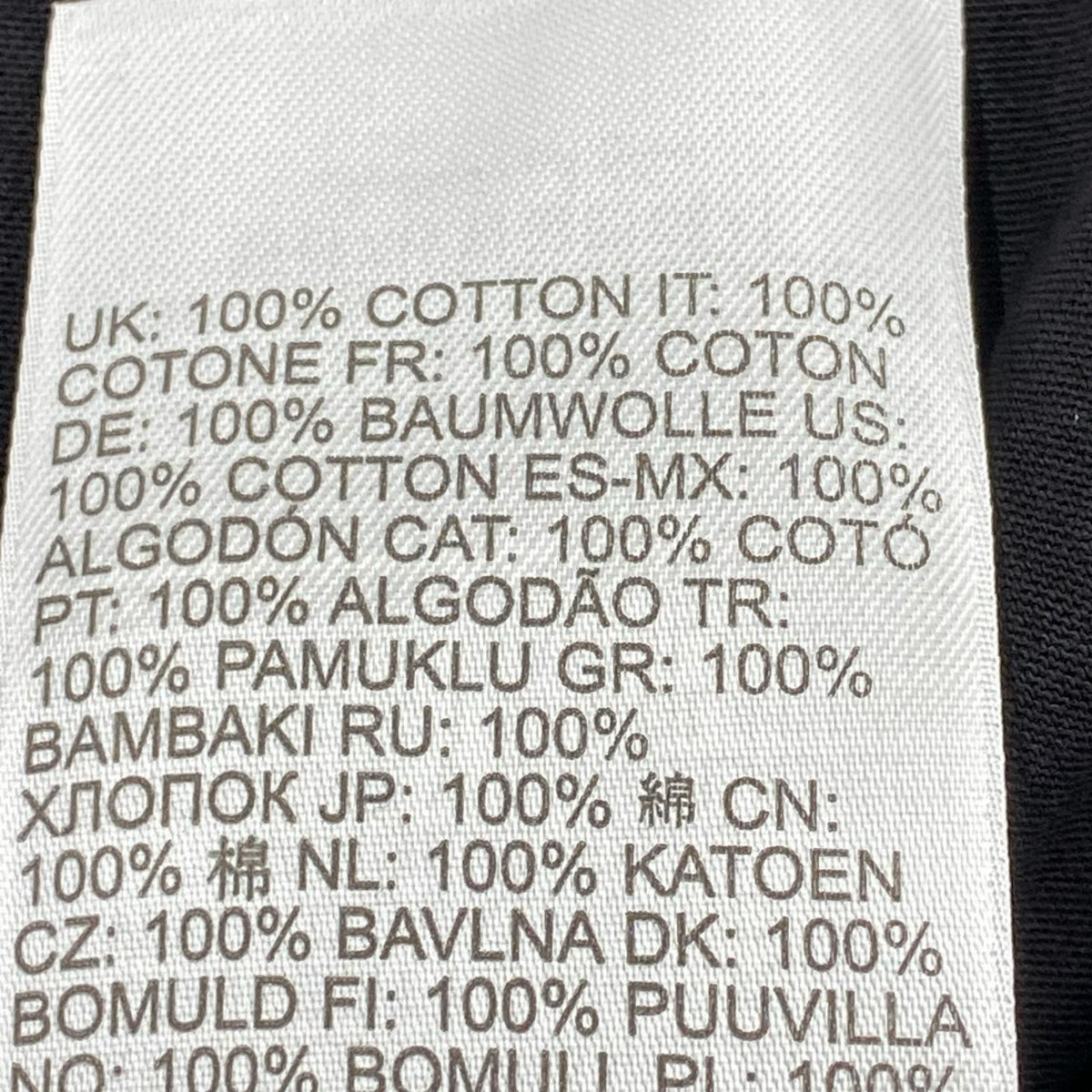 半袖Ｔシャツ ﾛｺﾞﾌﾟﾘﾝﾄ BLK L ブラック