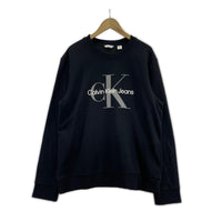 スウェット ﾛｺﾞ BLK L L ブラック