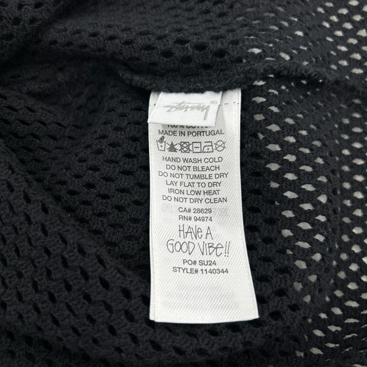 半袖Ｔシャツ S/S Mesh Sport Tee S ブラック
