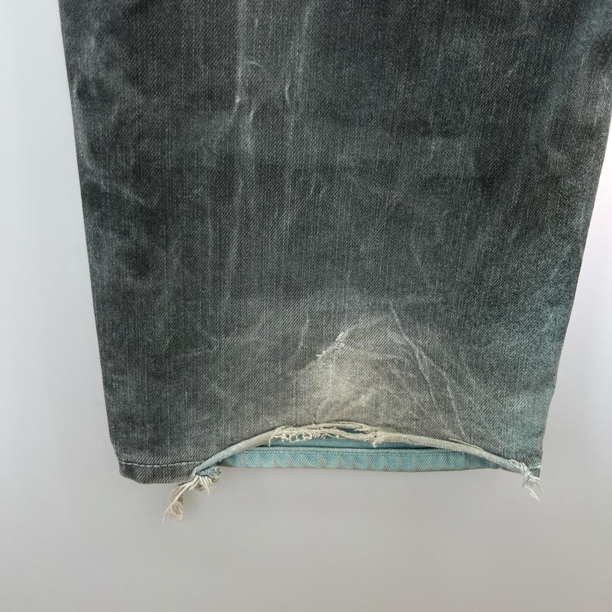 パンツ 23SS SPRAY DYE BIG OL JEANS W30 30 グレー