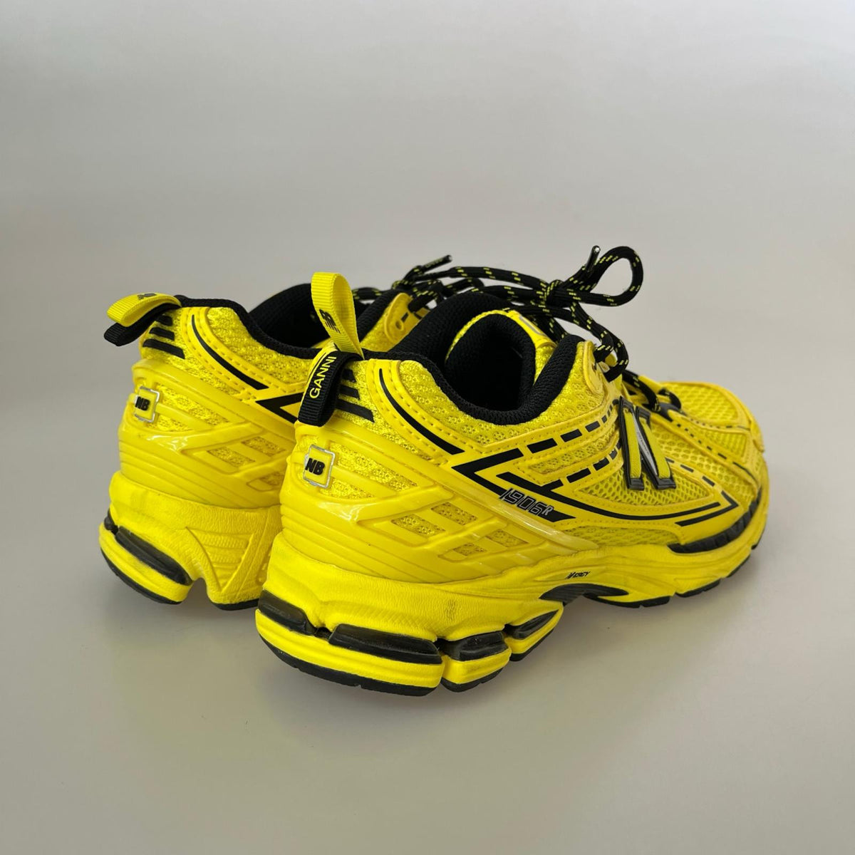 スニーカー NEW BALANCE×GANNI M1906RGA YELLOW 26.5cm (US8 1/2 UK8 EU43) イエロー