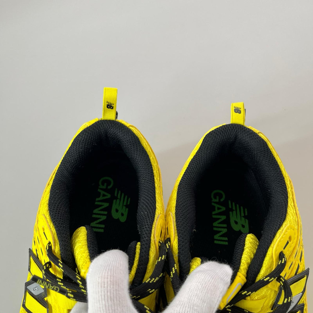 スニーカー NEW BALANCE×GANNI M1906RGA YELLOW 26.5cm (US8 1/2 UK8 EU43) イエロー