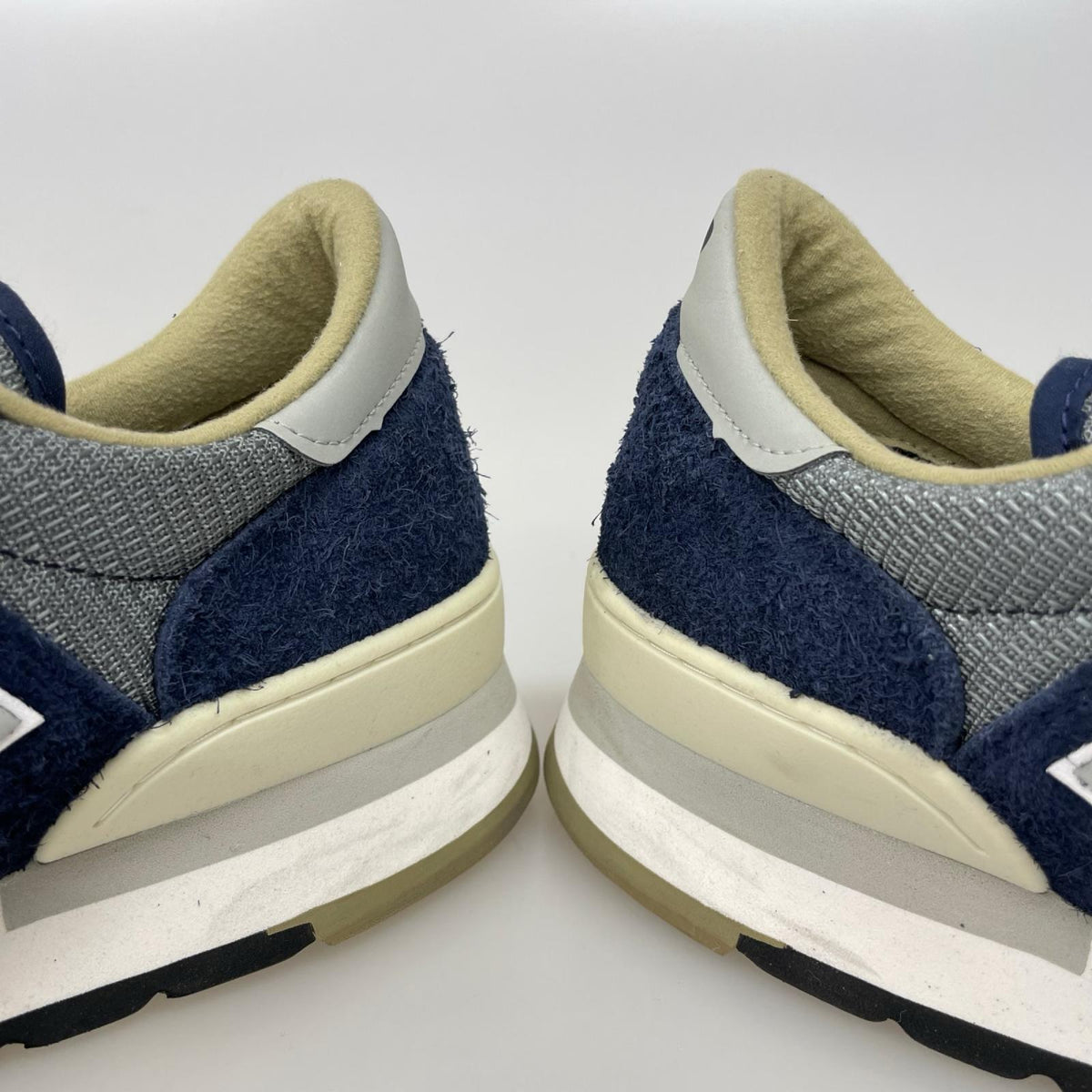 スニーカー NEW BALANCE×Carhartt USA製 M990CH1 NAVY 紺 26.5cm (US8 1/2 UK8 EU43) ネイビー