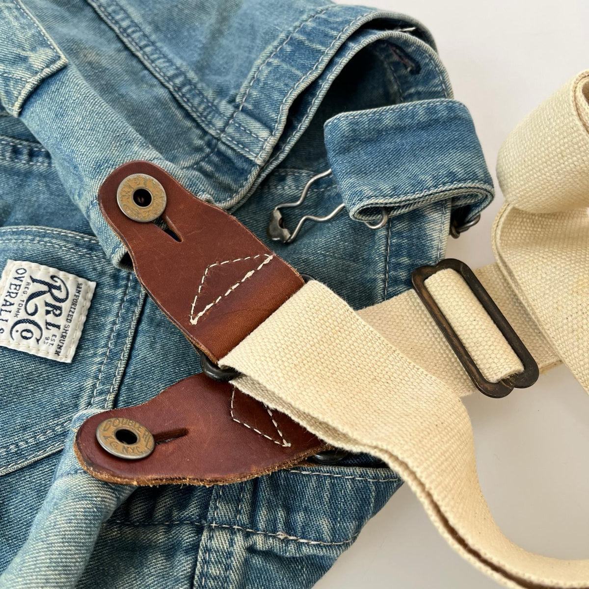 ショルダーバッグ RRL Antony ﾃﾞﾆﾑｼｮﾙﾀﾞｰﾊﾞｯｸﾞ ブルー