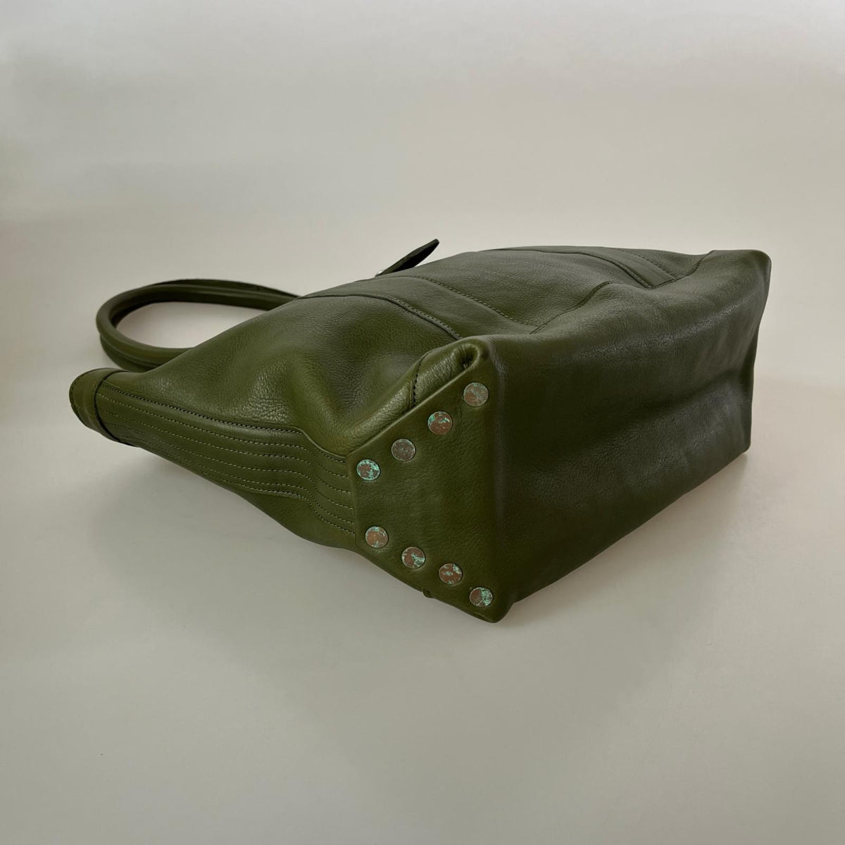 その他バッグ RRL ｺﾝﾁｮｽﾄﾗｯﾌﾟ ﾚｻﾞｰﾄｰﾄﾊﾞｯｸﾞ ｵﾘｰﾌﾞ
