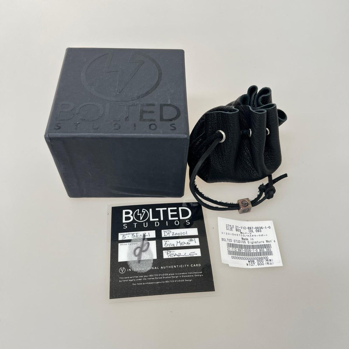 ブレスレット BOLTED STUDIOS SIGNATURE BANGLE ﾊﾞﾝｸﾞﾙ シルバー