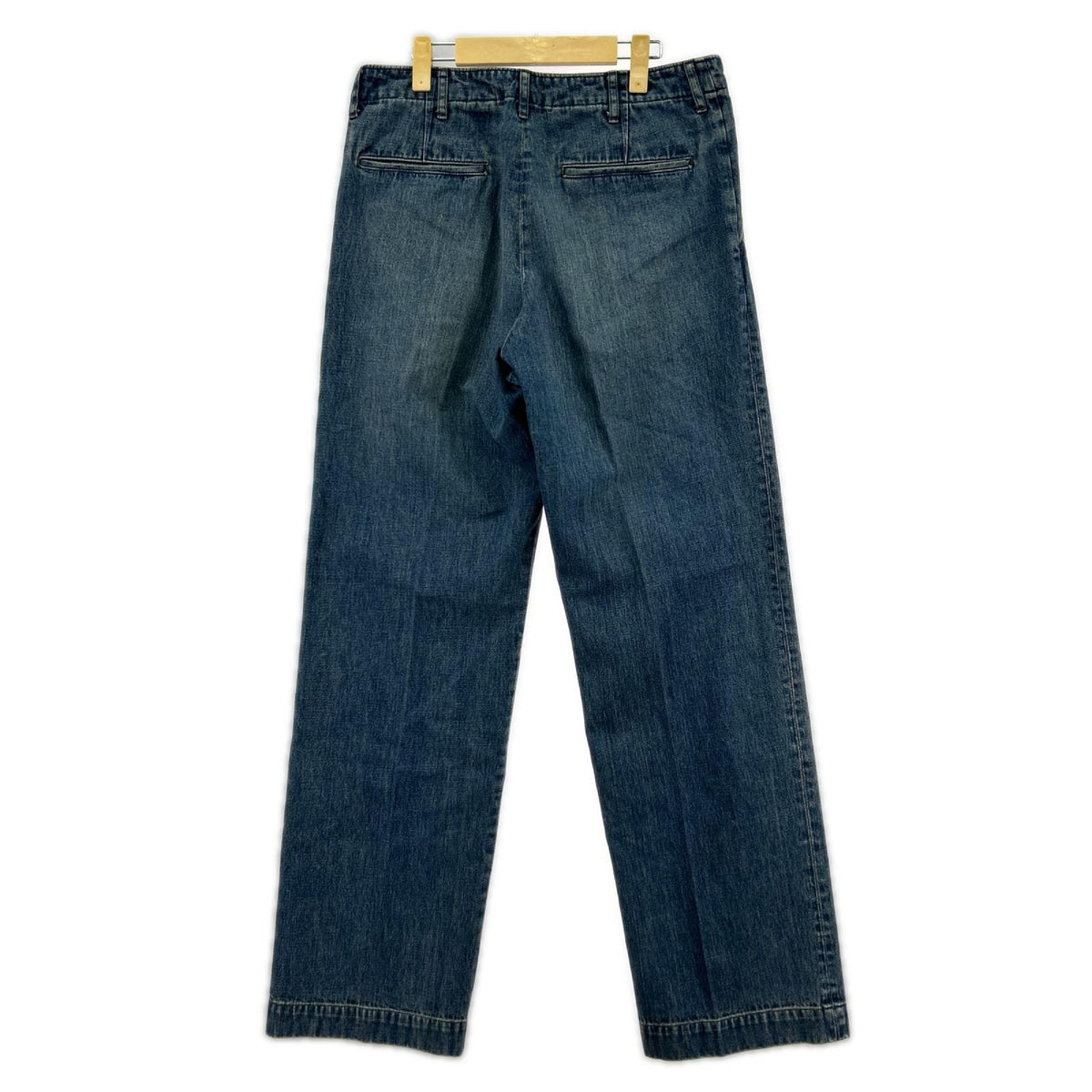 デニムパンツ VISVIM SS CHINO PANTS HW DMGD 3 3 ネイビー