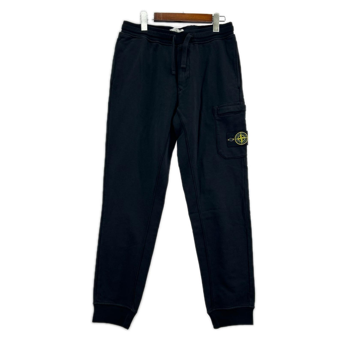 パンツ STONE ISLAND ｶﾞｰﾒﾝﾄﾀﾞｲ ｽｳｪｯﾄｼﾞｮｶﾞｰﾊﾟﾝﾂ M 黒 M ブラック