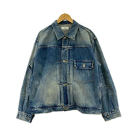 デニムジャケット marka ORGANIC COTTON 12oz TYPE 1 DENIM JACKET 3 3 ブルー