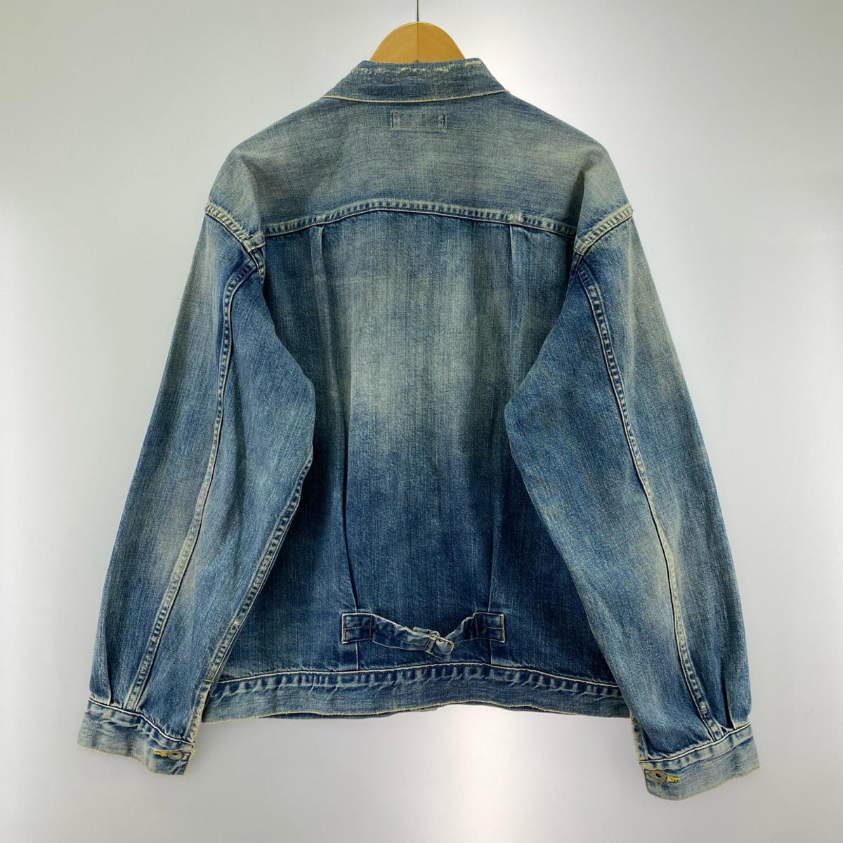 デニムジャケット marka ORGANIC COTTON 12oz TYPE 1 DENIM JACKET 3 3 ブルー
