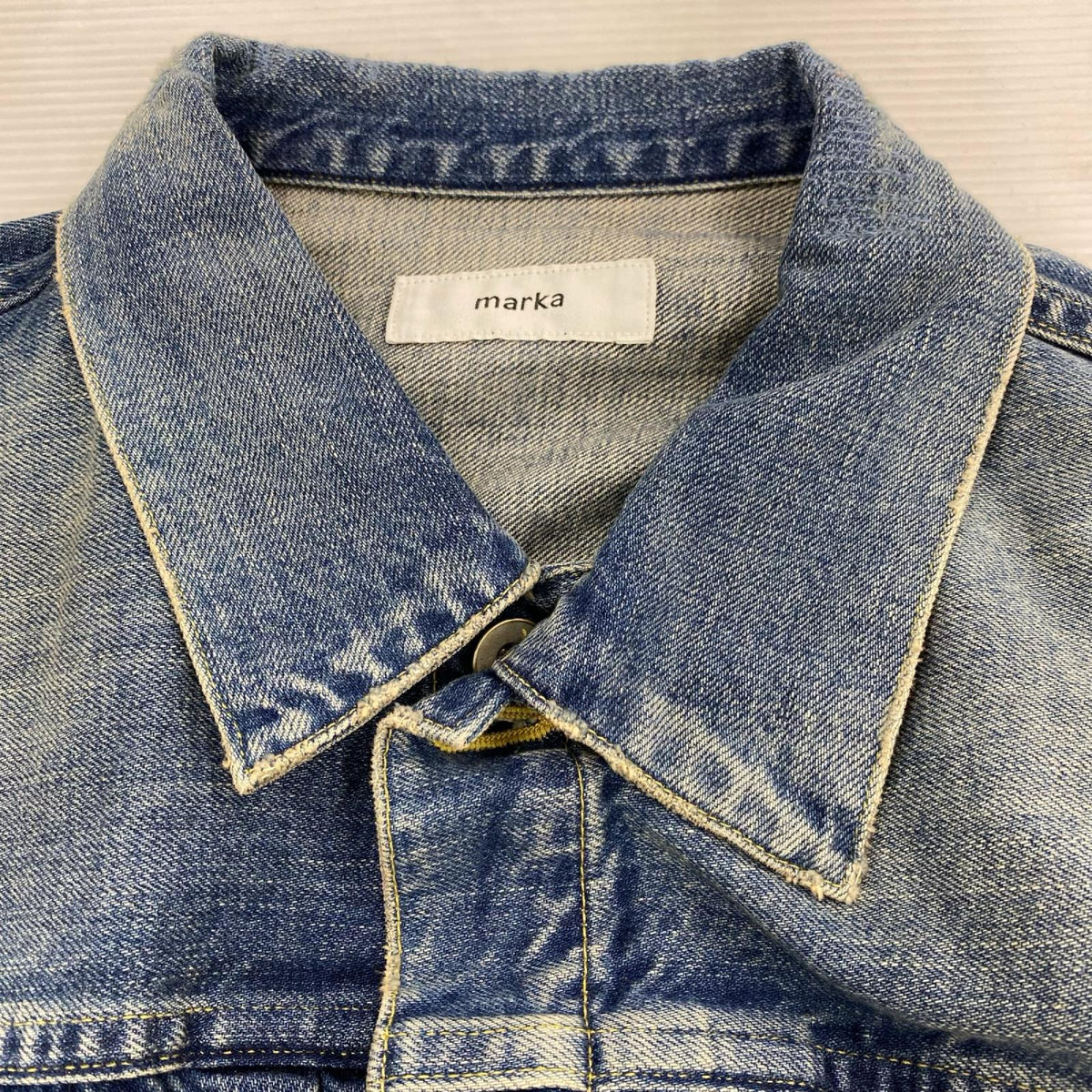 デニムジャケット marka ORGANIC COTTON 12oz TYPE 1 DENIM JACKET 3 3 ブルー