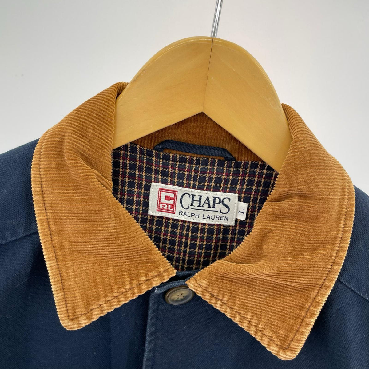 ジャケット 襟ｺｰﾃﾞｭﾛｲｶﾊﾞｰｵｰﾙ NVY L L ネイビー