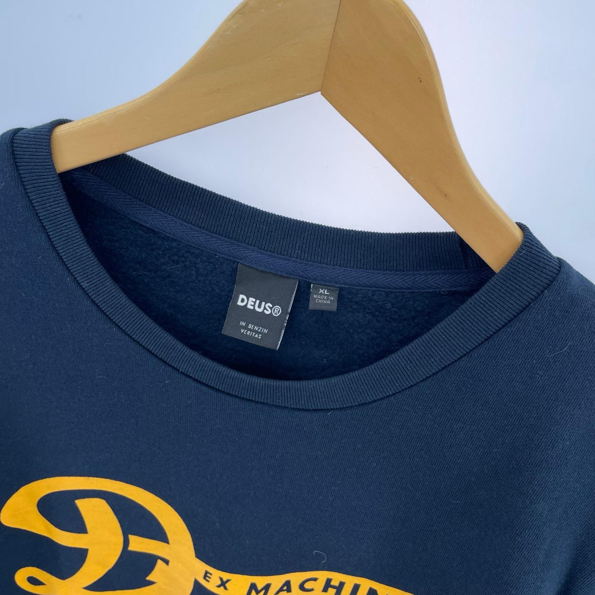 スウェット ﾛｺﾞ NVY XL ネイビー