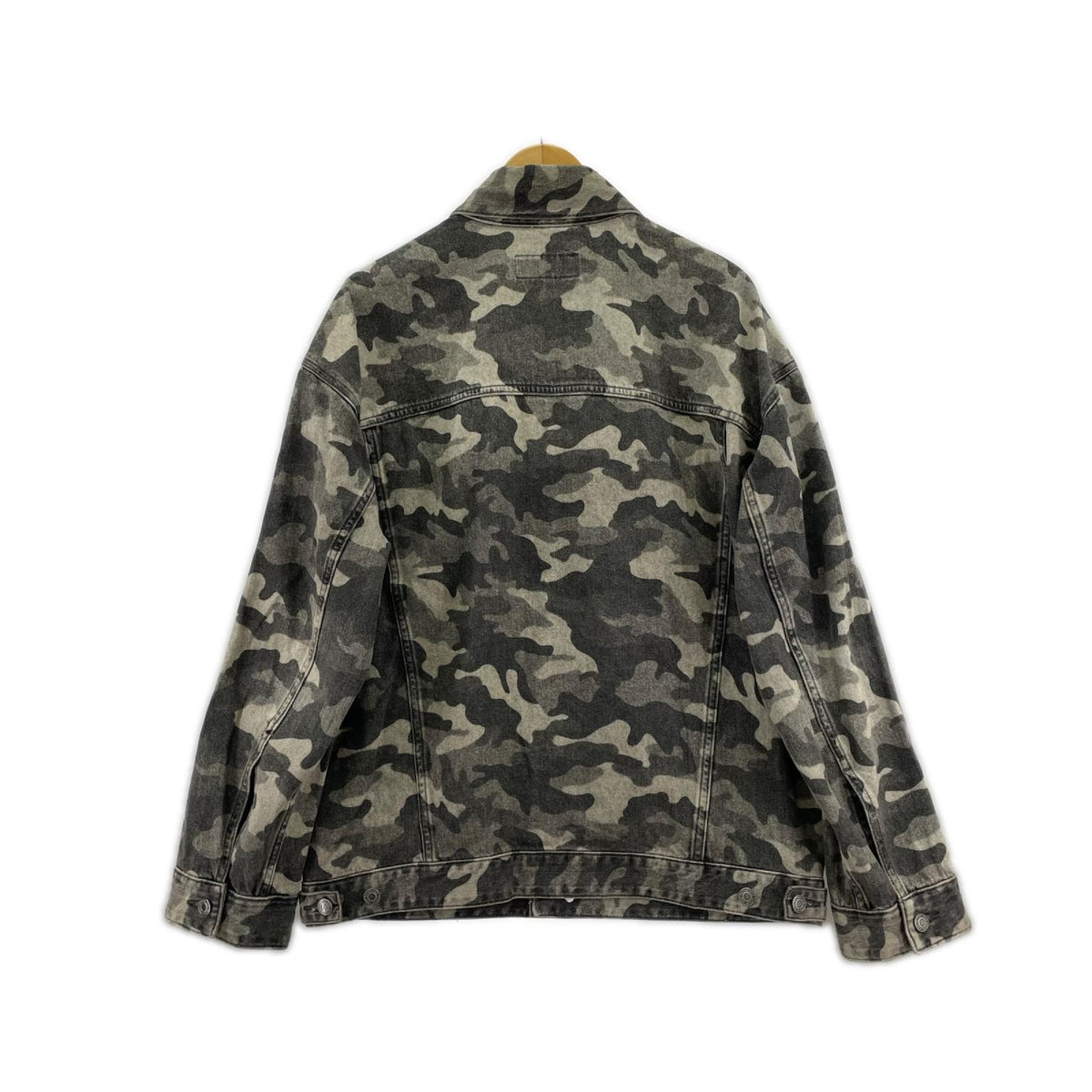 デニムジャケット ｶﾓﾌﾗ GRY S/M