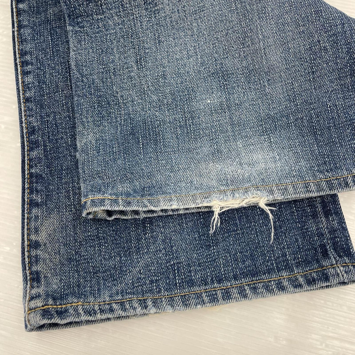 デニムパンツ ﾀﾞﾒｰｼﾞｾﾙﾋﾞｯｼﾞﾃﾞﾆﾑ W32 ブルー