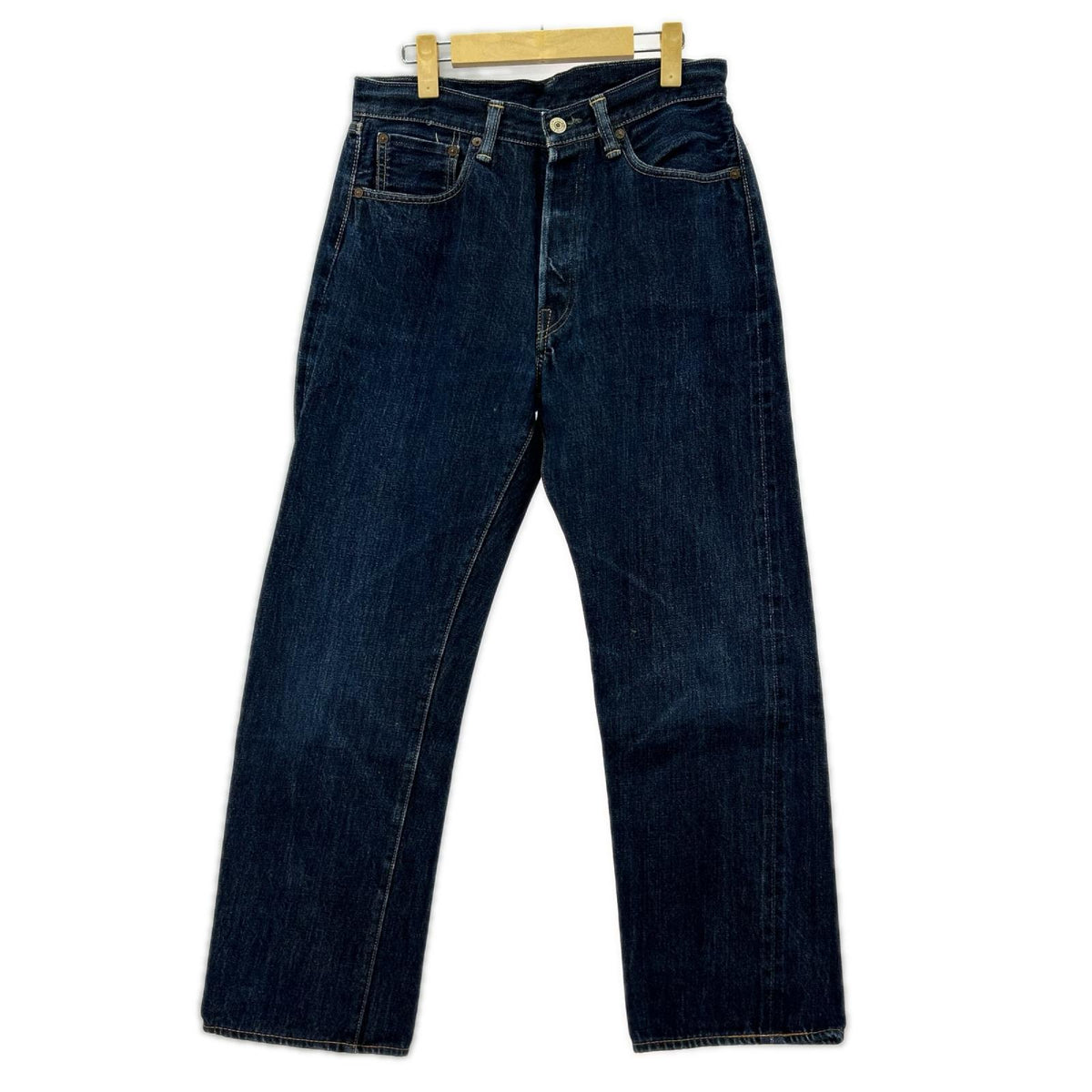 デニムパンツ WAREHOUSE 1001XX 牛ﾀｸﾞ 赤耳ﾃﾞﾆﾑﾊﾟﾝﾂ 31 ネイビー