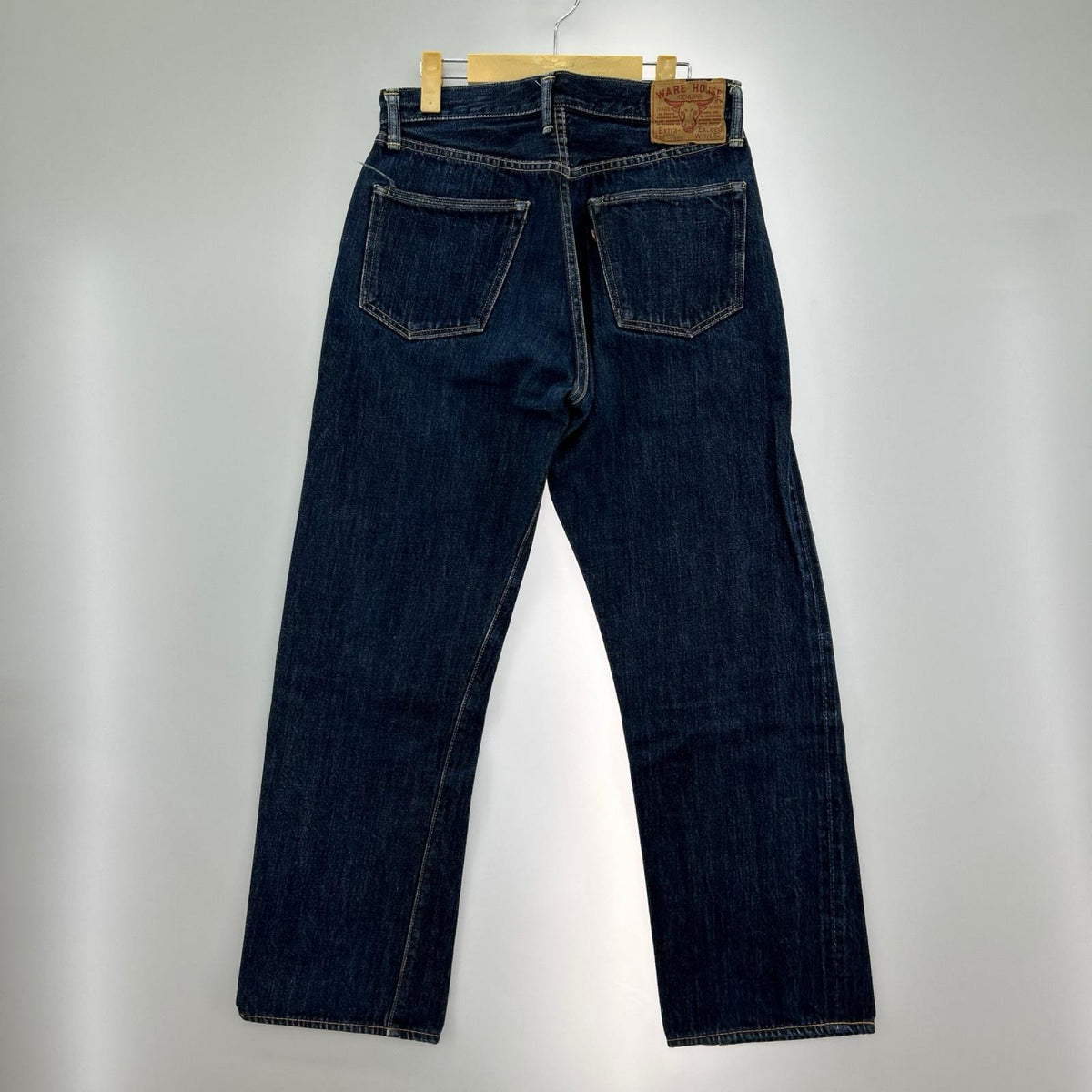 デニムパンツ WAREHOUSE 1001XX 牛ﾀｸﾞ 赤耳ﾃﾞﾆﾑﾊﾟﾝﾂ 31 ネイビー