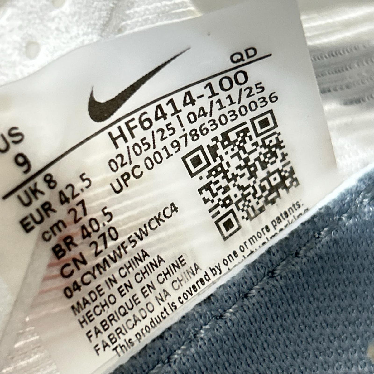 シューズ VaporFly 4 27.0cm 27cm (US9 UK8 1/2 EU44) ホワイト