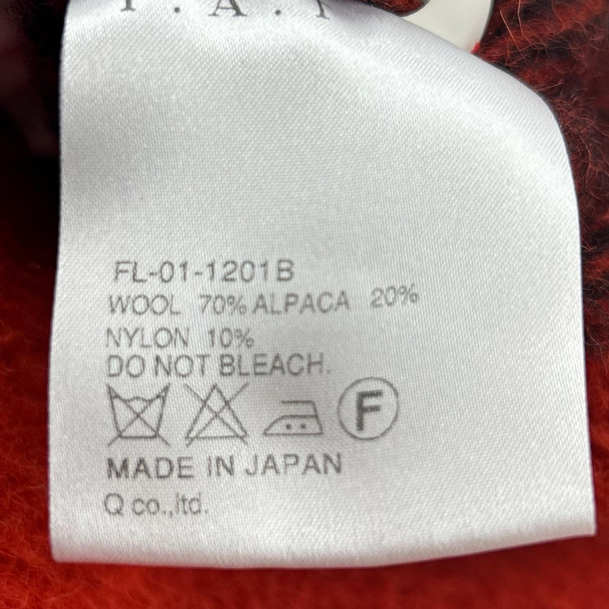 ジャケット ﾌﾞﾗﾝｹｯﾄｺｰﾄ/L/ﾚｯﾄﾞ L レッド