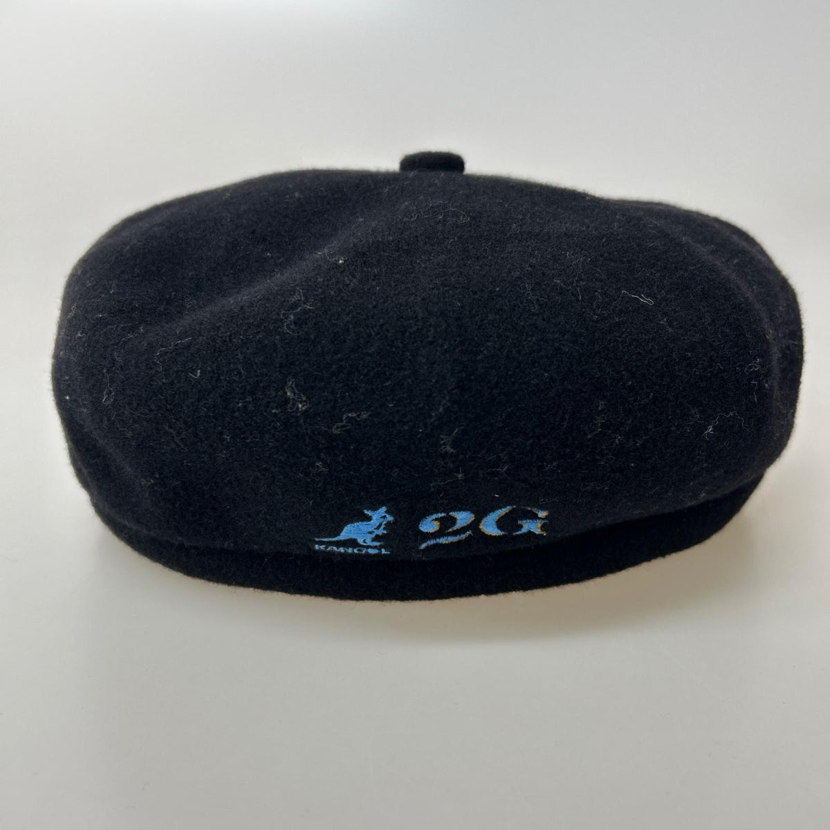 キャスケット ×2G/WOOL SPITFIRE ブラック