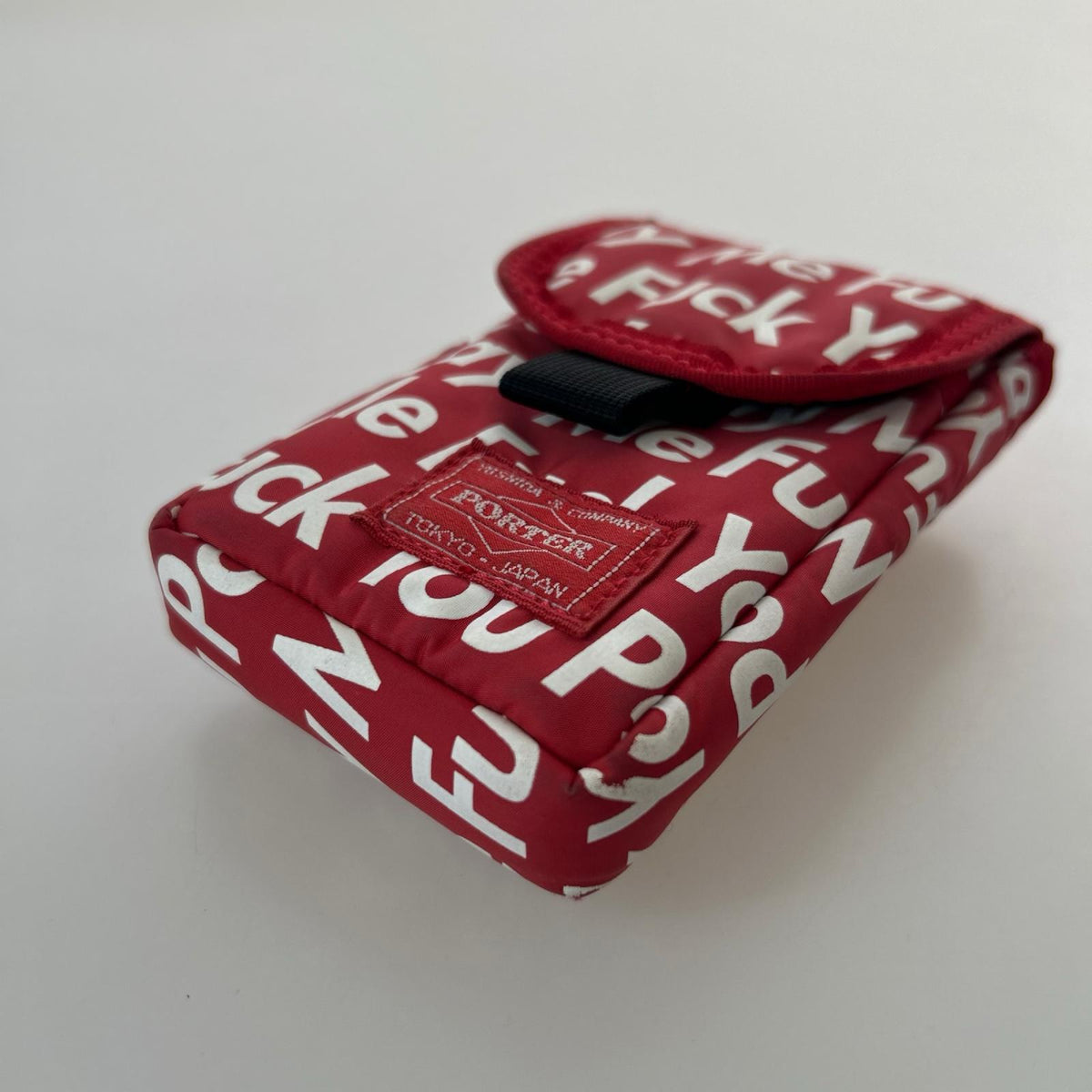 その他アクセサリー PORTER/12AW/Camera iPhone Case レッド