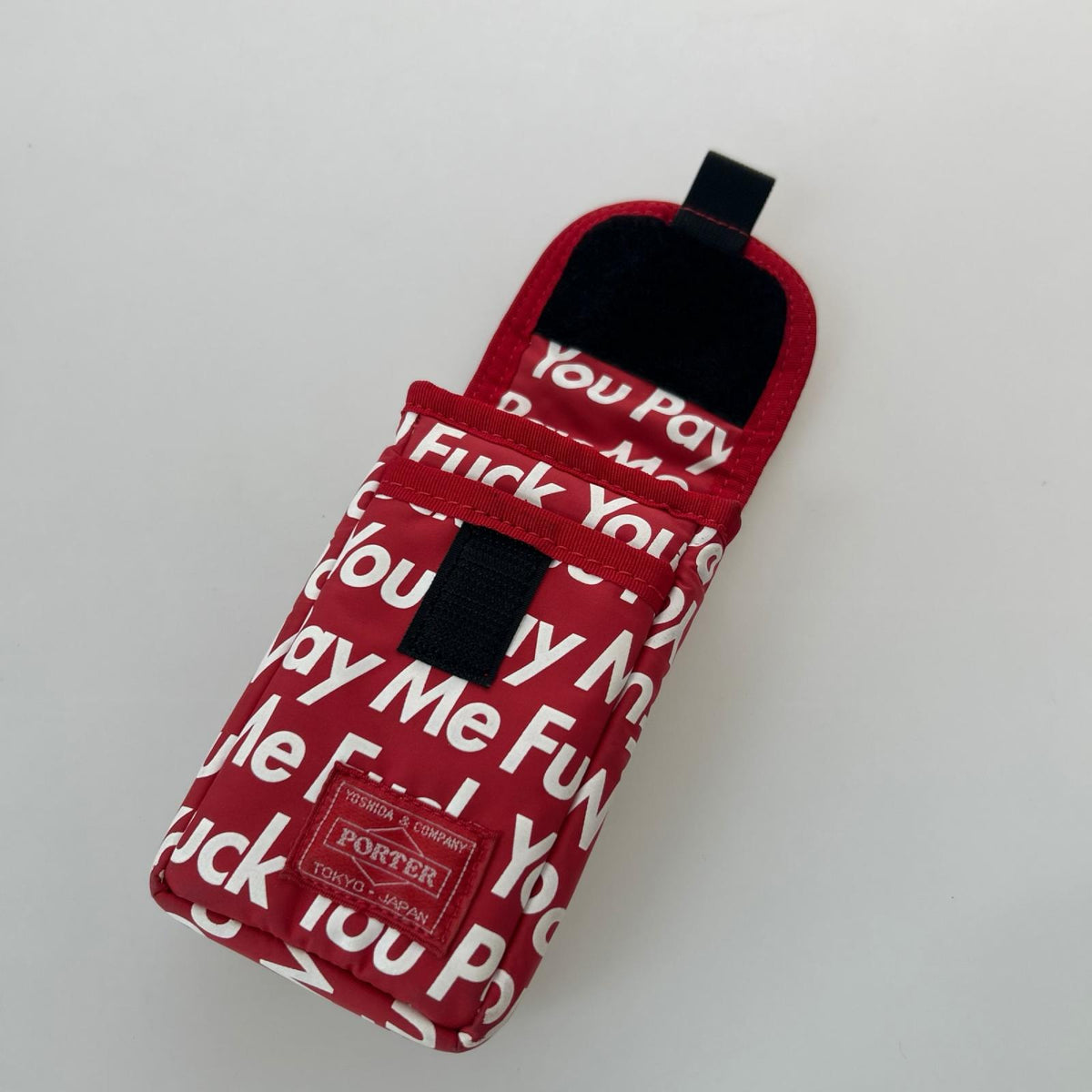 その他アクセサリー PORTER/12AW/Camera iPhone Case レッド