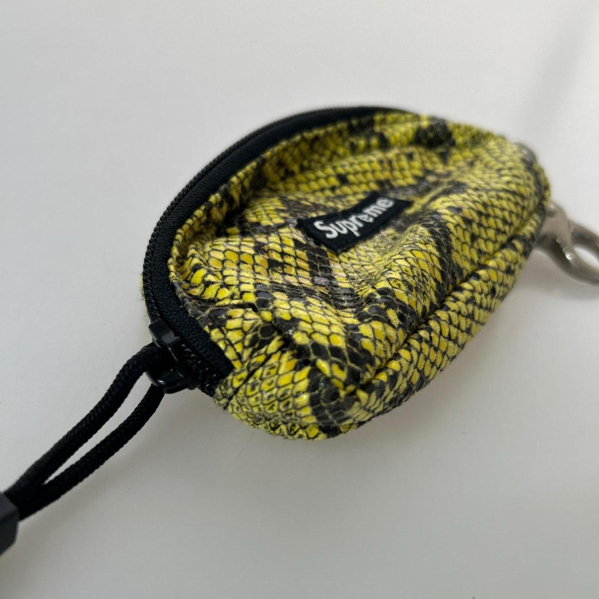 その他アクセサリー 11AW/Snakeskin Stash Pouch イエロー
