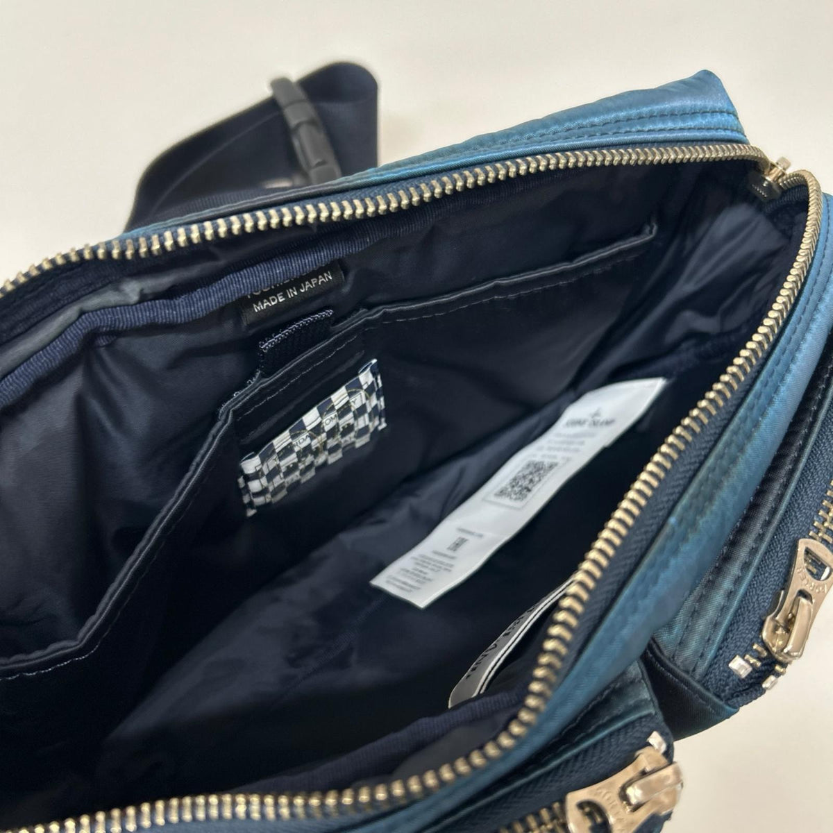 ショルダーバッグ ×PORTER/CROSS BODY BAG ブルー