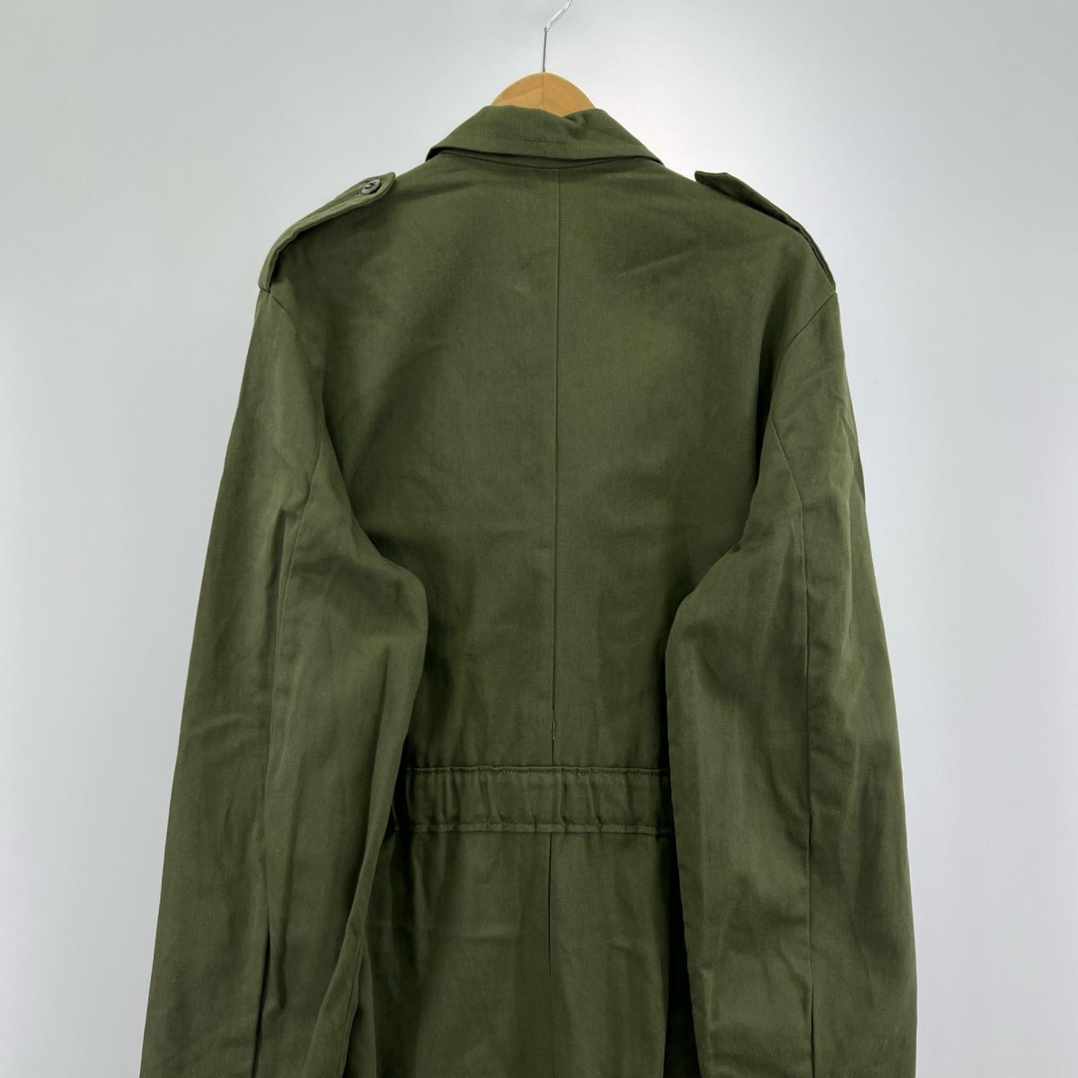 ミリタリージャケット 90s ｵﾗﾝﾀﾞ軍 ｺｯﾄﾝﾜｰｸｺｰﾄ ｶｰｷ (54) カーキ