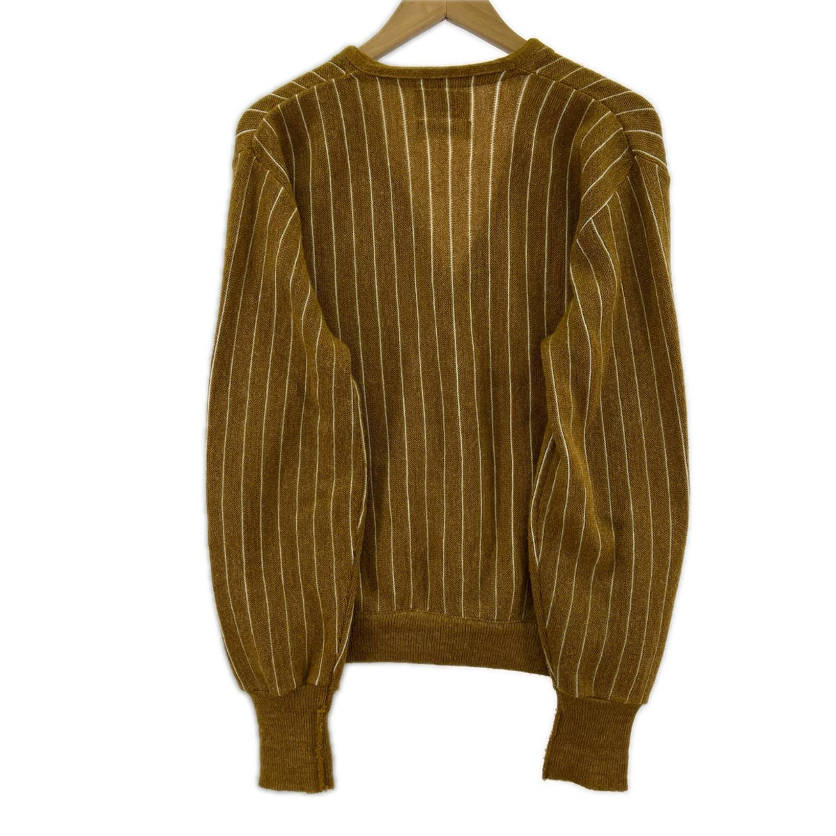 カーディガン 60S Ashton Sportwear ｵｰﾛﾝｱｸﾘﾙ ﾓﾍｱ混 茶 ブラウン