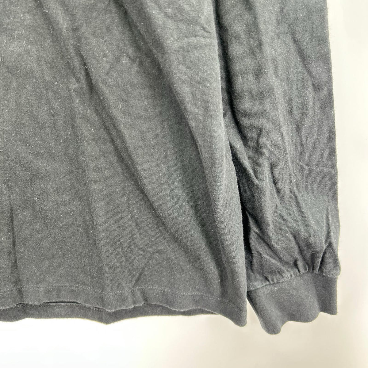 長袖Ｔシャツ ACTUAL SOURCE books L/Sｶｯﾄｿｰ ﾌﾞﾗｯｸ M ブラック