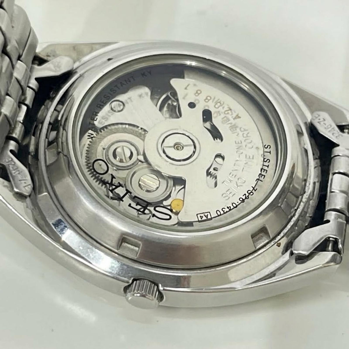 腕時計 SEIKO 自動巻時計 SEIKO 5 7S26-0430 シルバー