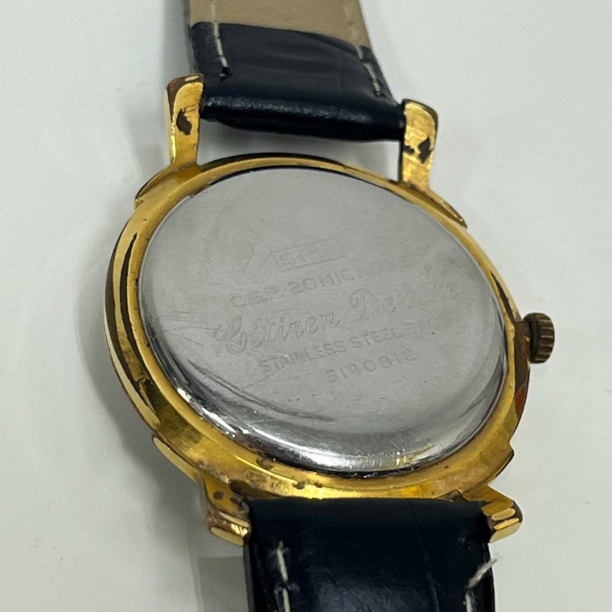 腕時計 Citizen Deluxe 19JEWELS C.G.P 20MICRONS