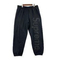 パンツ 25AWSatin Applique Sweatpant/L/ﾌﾞﾗｯｸ L ブラック